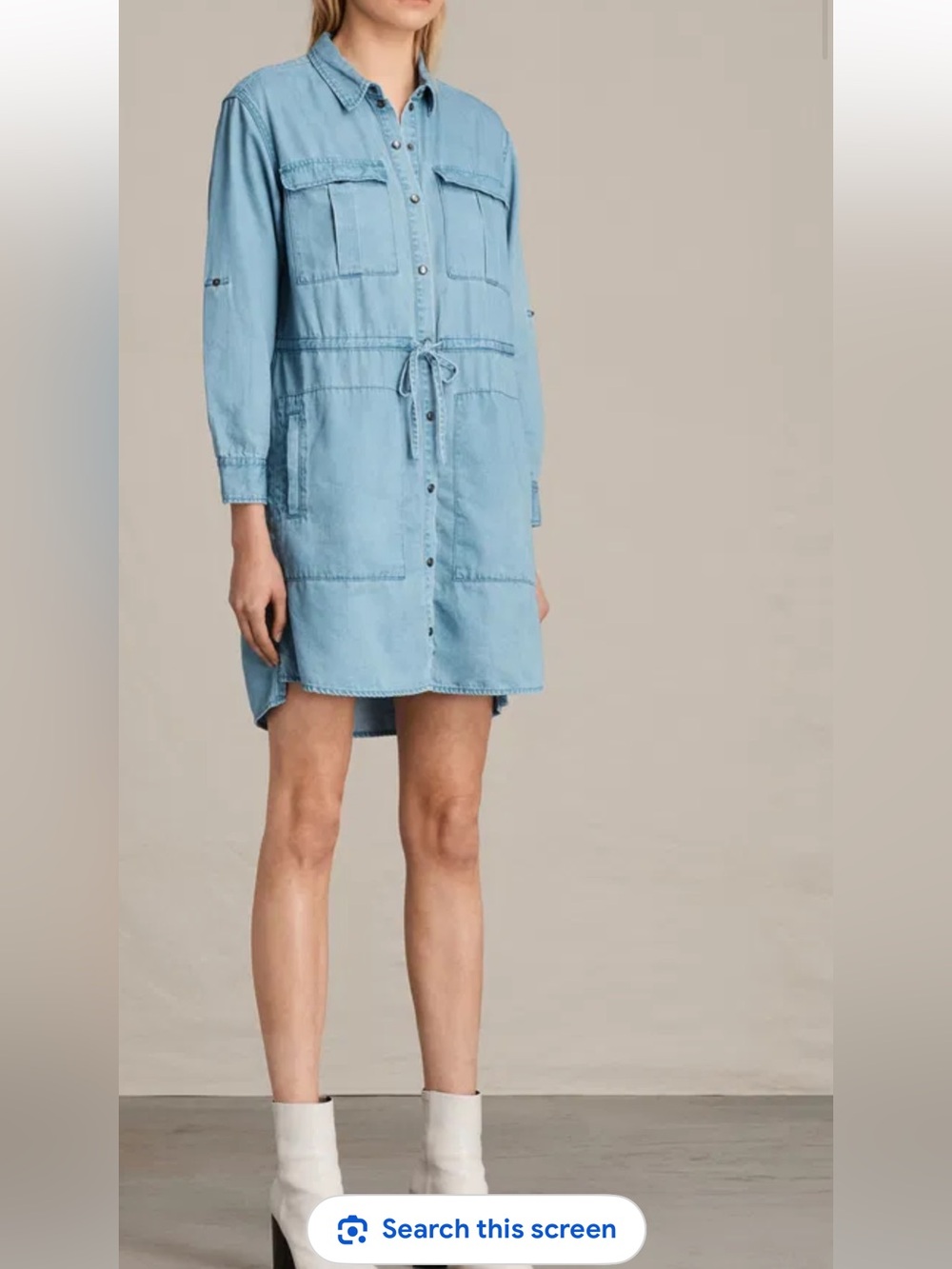 All Saints Milly Shirt Dress